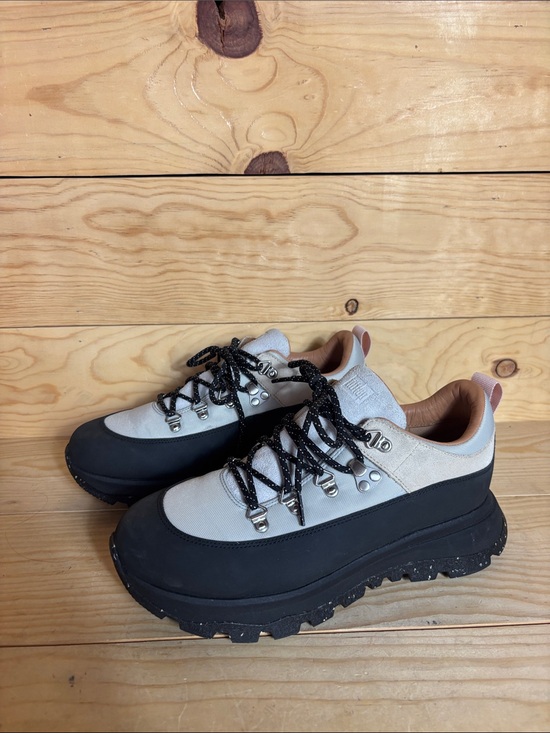 Fitflop Shoes - NEO-D-HYKER e01 Waterproof Fabric/Suede Walking Sneakers size 8.5